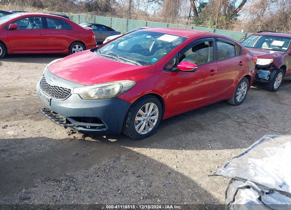 2014 KIA FORTE LX VIN: KNAFX4A63E5223706