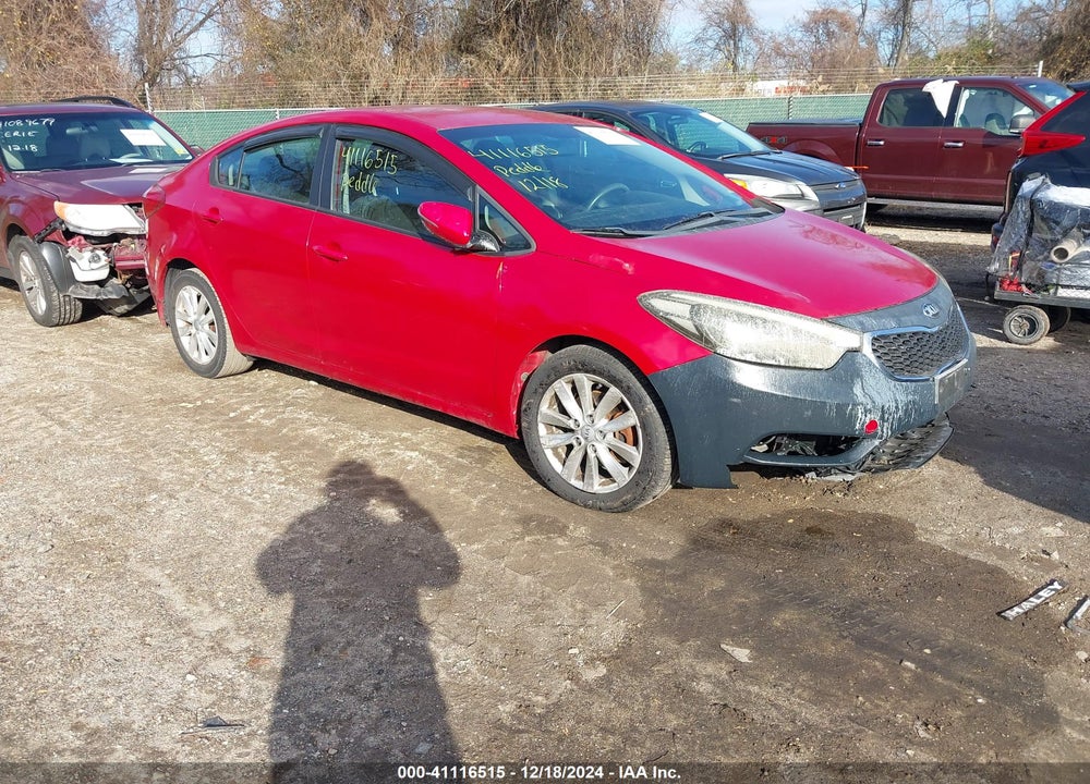 2014 KIA FORTE LX VIN: KNAFX4A63E5223706