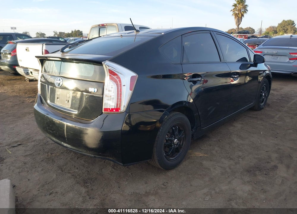 2013 TOYOTA PRIUS FIVE/FOUR/THREE/THREE SE/TWO VIN: JTDKN3DU0D5538814