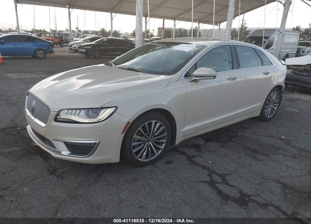 2018 LINCOLN MKZ VIN: 3LN6L5LU9JR621263