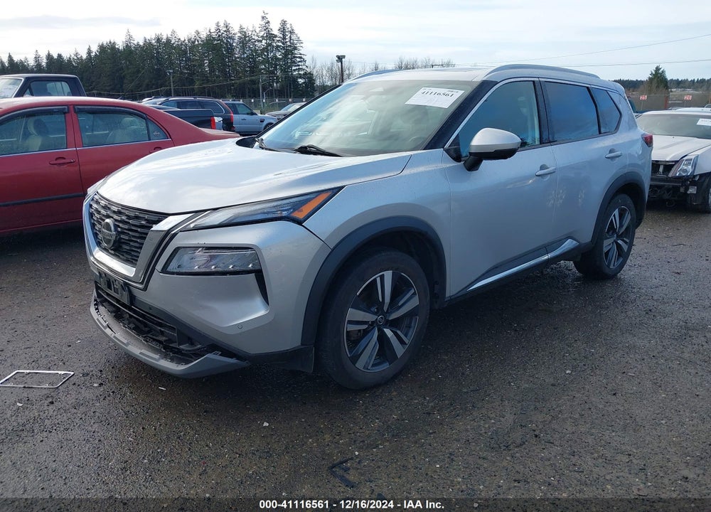 2021 NISSAN ROGUE SL INTELLIGENT AWD VIN: 5N1AT3CB1MC749920