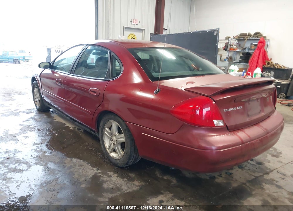 2002 FORD TAURUS SEL VIN: 1FAFP56S12G124581