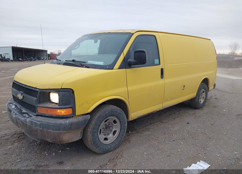 2008 CHEVROLET EXPRESS WORK VAN VIN: 1GCGG25C981212572