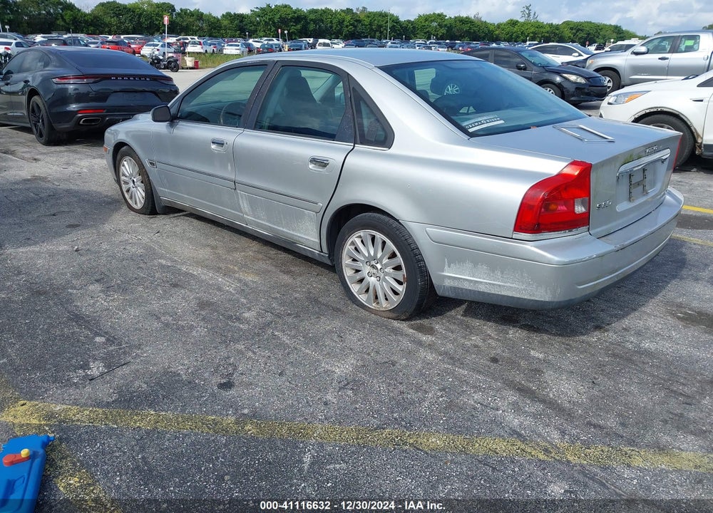 2006 VOLVO S80 2.5T VIN: YV1TS592661430038