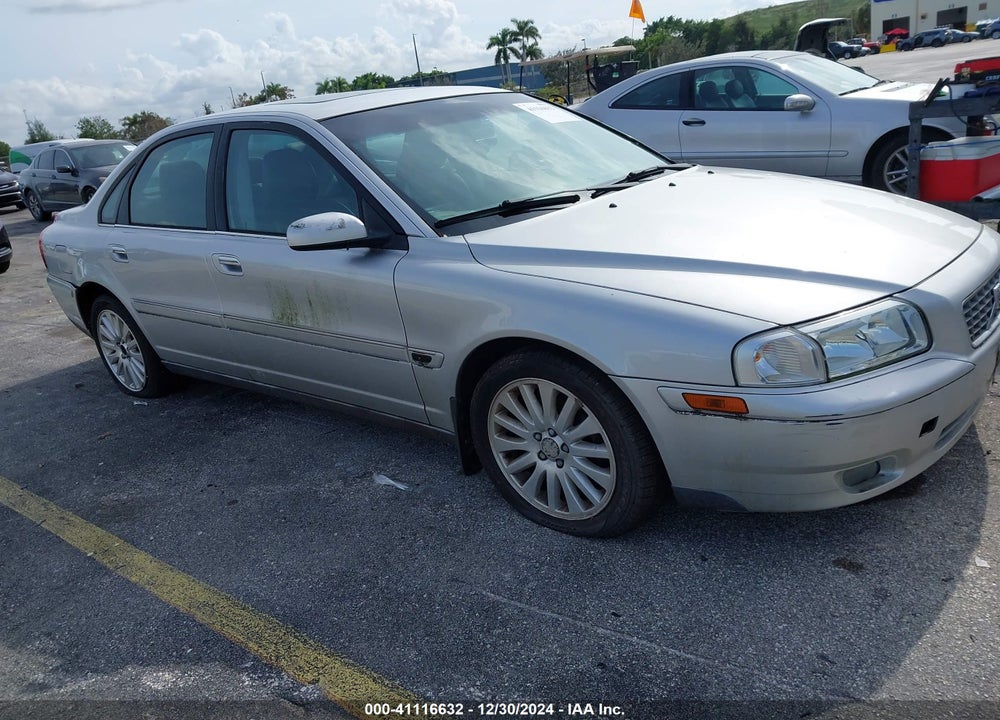 2006 VOLVO S80 2.5T VIN: YV1TS592661430038