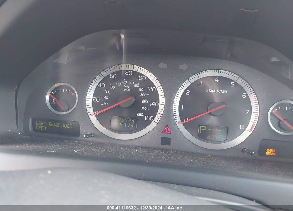 2006 VOLVO S80 2.5T VIN: YV1TS592661430038