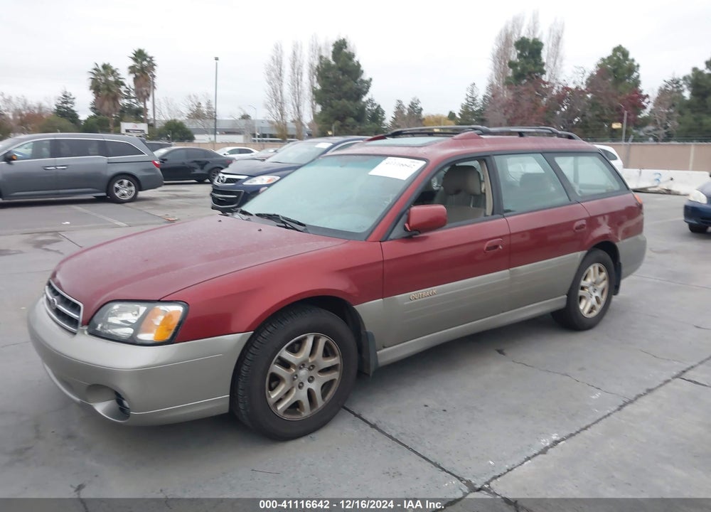 2002 SUBARU OUTBACK LIMITED VIN: 4S3BH686927664207