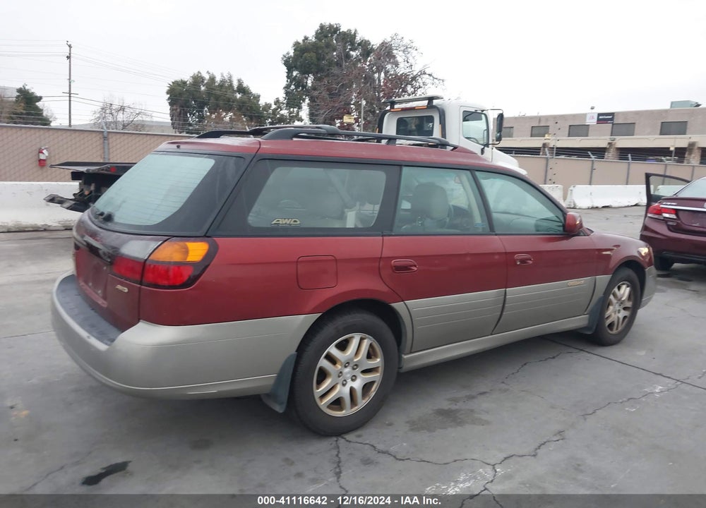 2002 SUBARU OUTBACK LIMITED VIN: 4S3BH686927664207