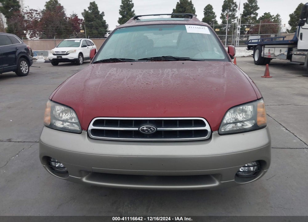 2002 SUBARU OUTBACK LIMITED VIN: 4S3BH686927664207