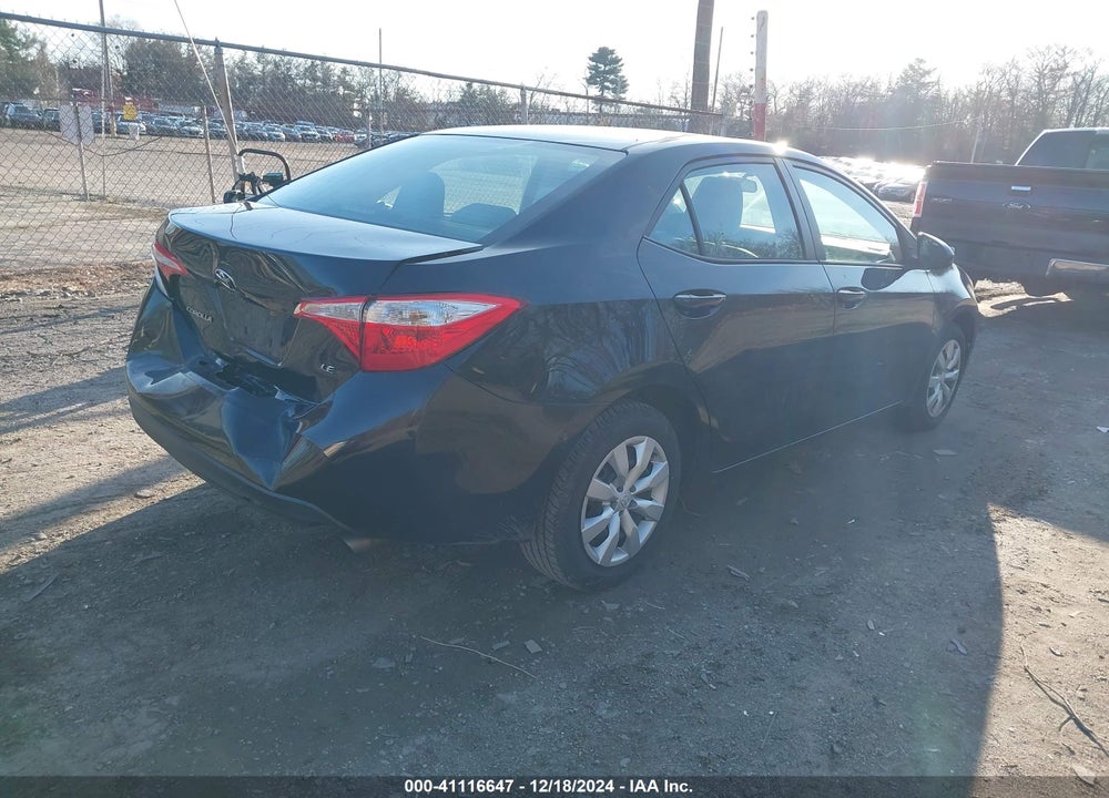 2015 TOYOTA COROLLA VIN: 2T1BURHE5FC276559
