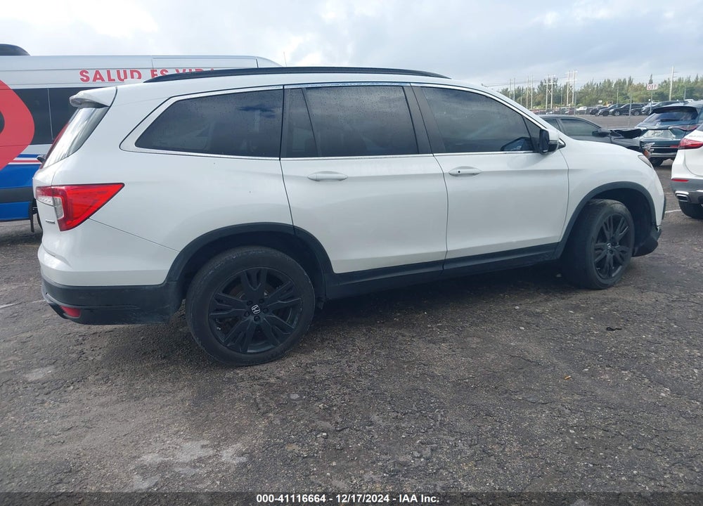 2022 HONDA PILOT 2WD SPECIAL EDITION VIN: 5FNYF5H28NB028822