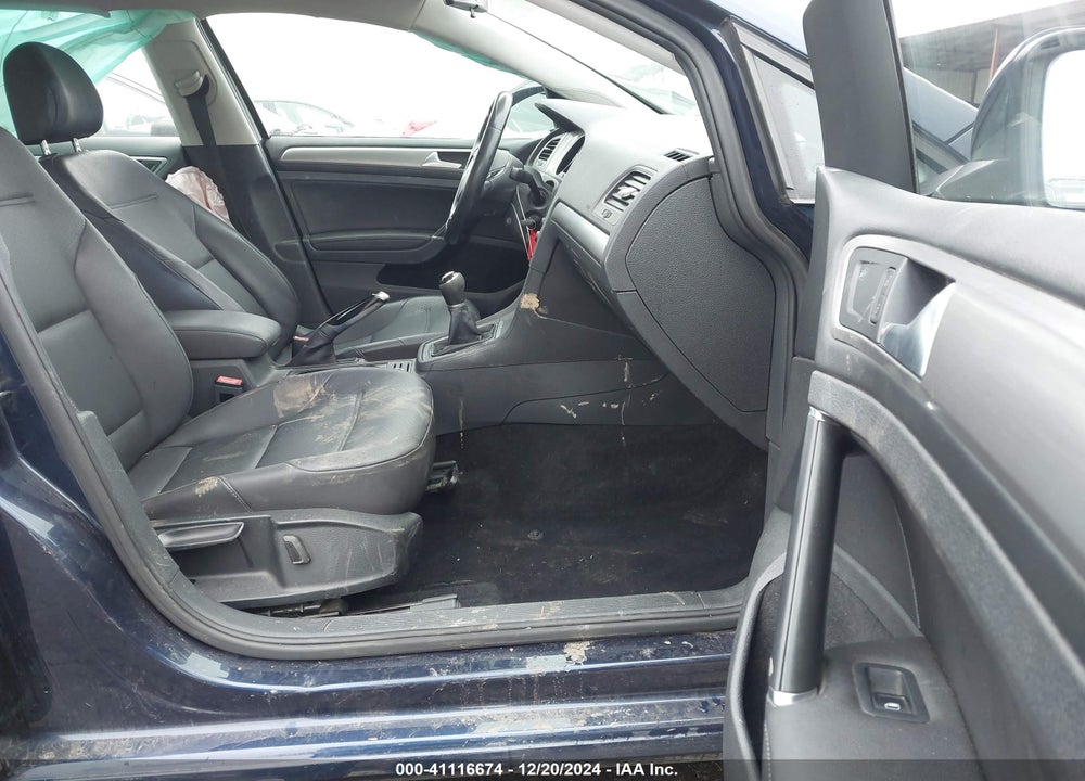 2015 VOLKSWAGEN GOLF TDI S 4-DOOR VIN: 3VWRA7AU1FM093810