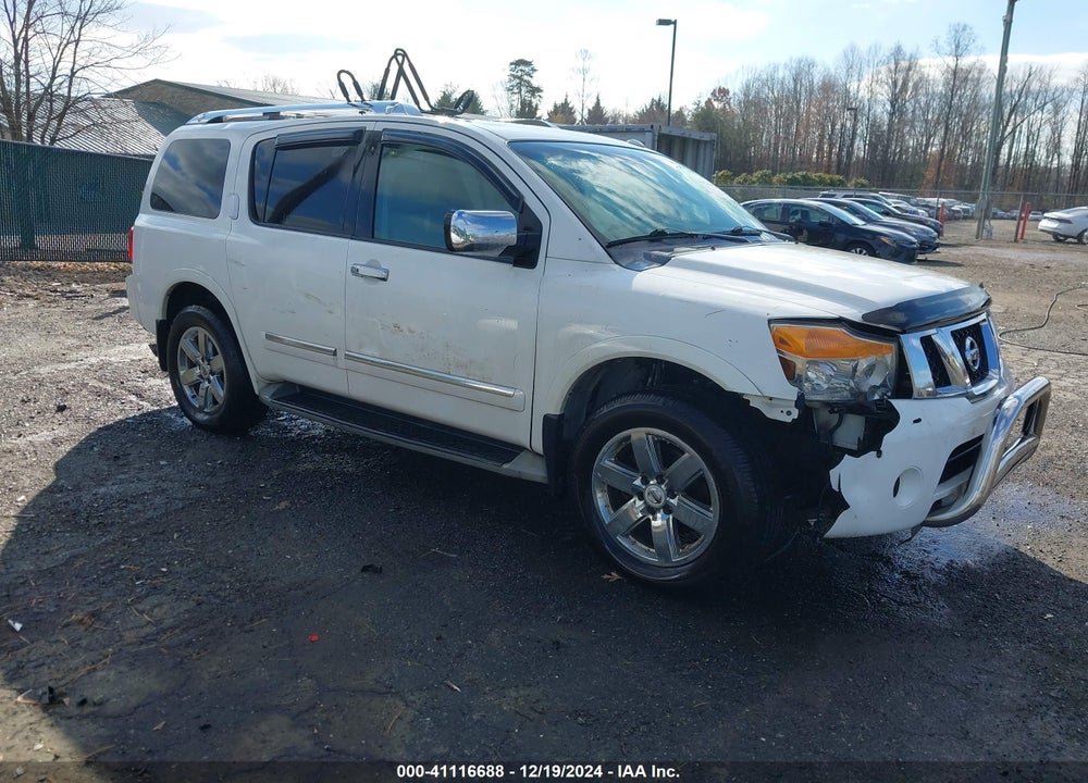 2011 NISSAN ARMADA PLATINUM VIN: 5N1AA0NE3BN613687