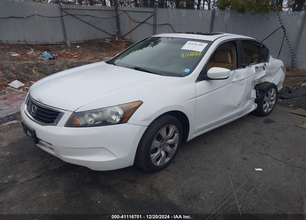 2008 HONDA ACCORD 2.4 EX-L VIN: 1HGCP26808A165779