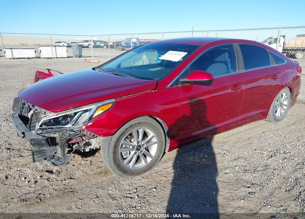2016 HYUNDAI SONATA SE VIN: 5NPE24AF1GH294242