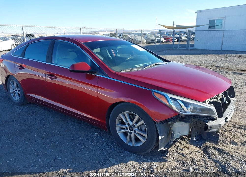 2016 HYUNDAI SONATA SE VIN: 5NPE24AF1GH294242