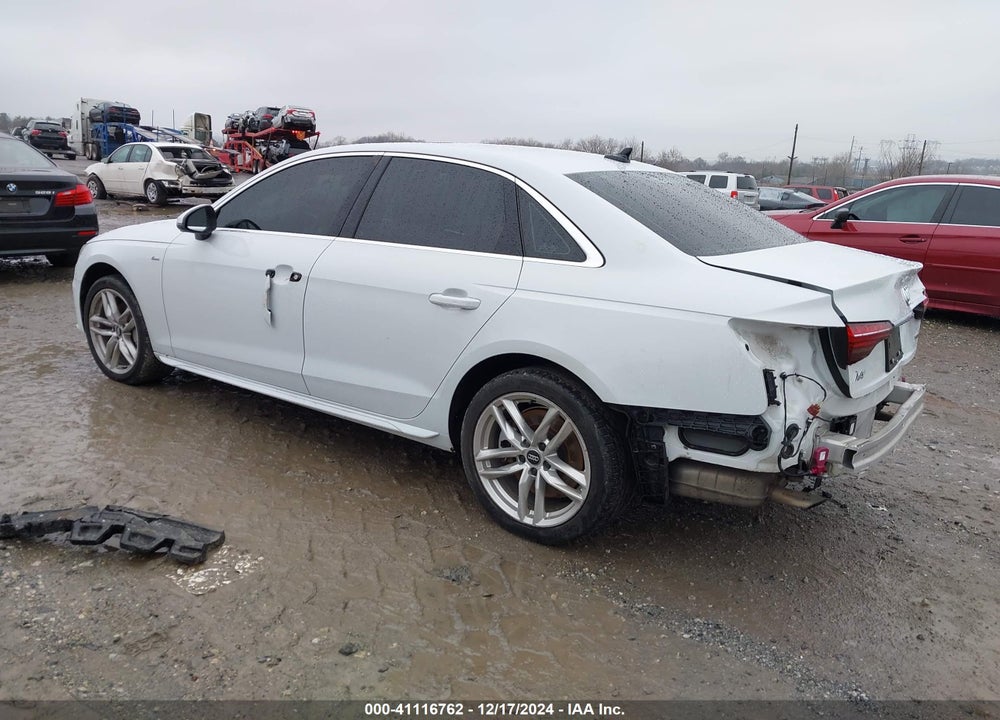 2021 AUDI A4 PREMIUM PLUS 45 TFSI S LINE QUATTRO S TRONIC VIN: WAUEAAF44MA029873