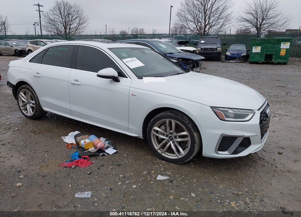 2021 AUDI A4 PREMIUM PLUS 45 TFSI S LINE QUATTRO S TRONIC VIN: WAUEAAF44MA029873