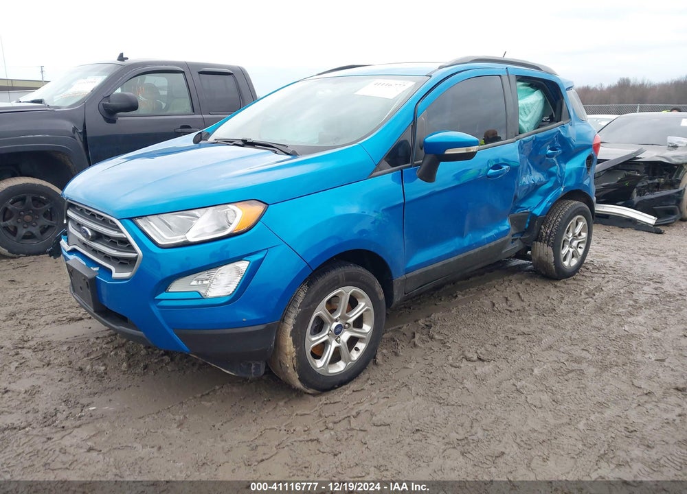 2018 FORD ECOSPORT SE VIN: MAJ6P1UL8JC236577
