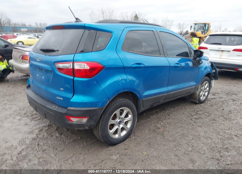 2018 FORD ECOSPORT SE VIN: MAJ6P1UL8JC236577