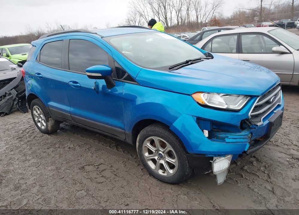 2018 FORD ECOSPORT SE VIN: MAJ6P1UL8JC236577