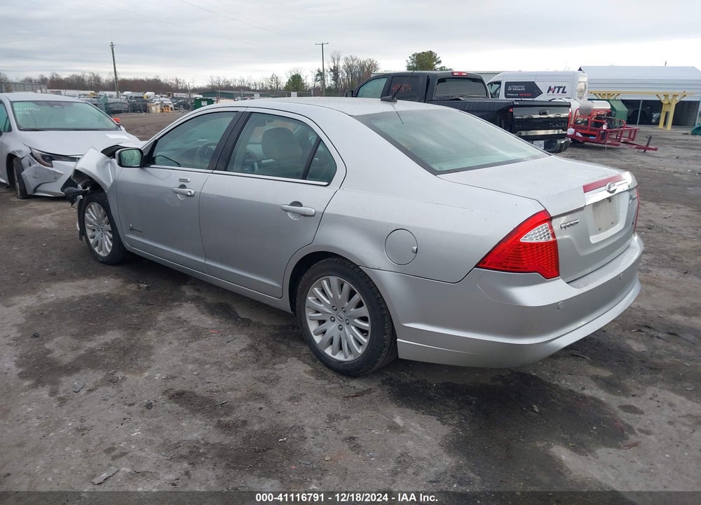 2011 FORD FUSION HYBRID VIN: 3FADP0L37BR164647