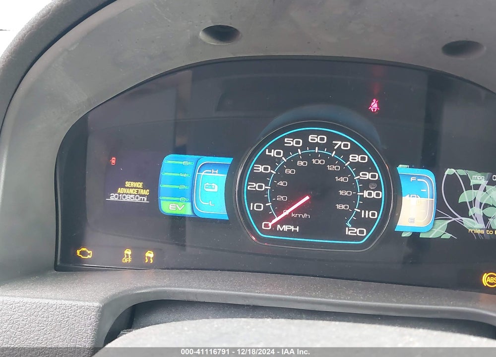 2011 FORD FUSION HYBRID VIN: 3FADP0L37BR164647