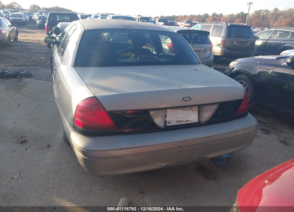 2011 FORD CROWN VICTORIA POLICE INTERCEPTOR VIN: 2FABP7BV8BX160059