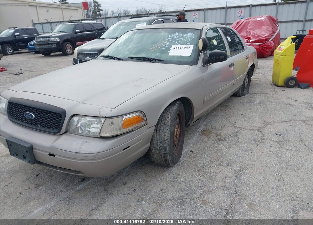 2011 FORD CROWN VICTORIA POLICE INTERCEPTOR VIN: 2FABP7BV8BX160059