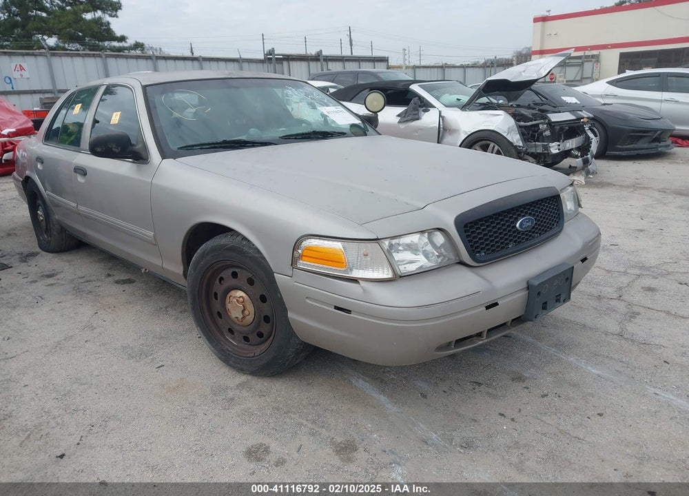 2011 FORD CROWN VICTORIA POLICE INTERCEPTOR VIN: 2FABP7BV8BX160059