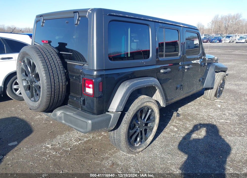 2022 JEEP WRANGLER UNLIMITED SPORT S 4X4 VIN: 1C4HJXDG7NW165063