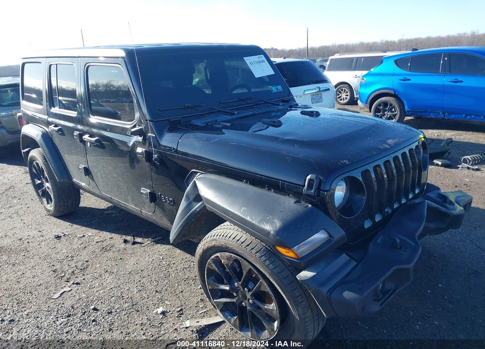 2022 JEEP WRANGLER UNLIMITED SPORT S 4X4 VIN: 1C4HJXDG7NW165063