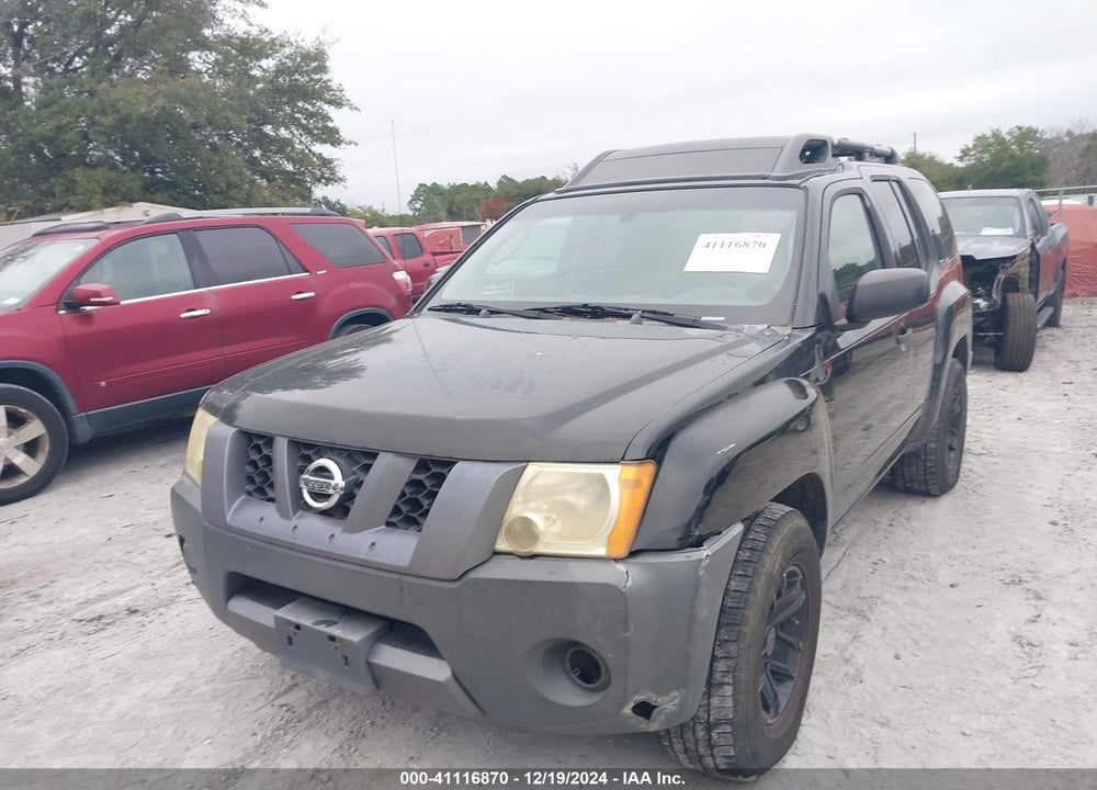 2006 NISSAN XTERRA X VIN: 5N1AN08U06C537452
