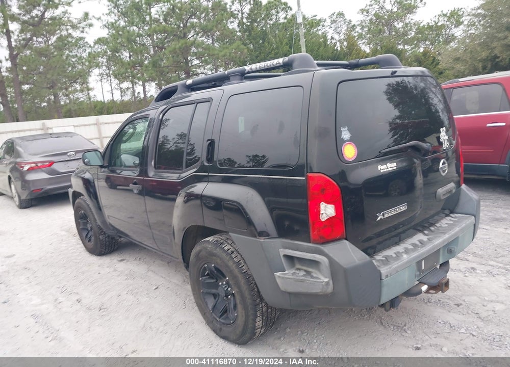 2006 NISSAN XTERRA X VIN: 5N1AN08U06C537452