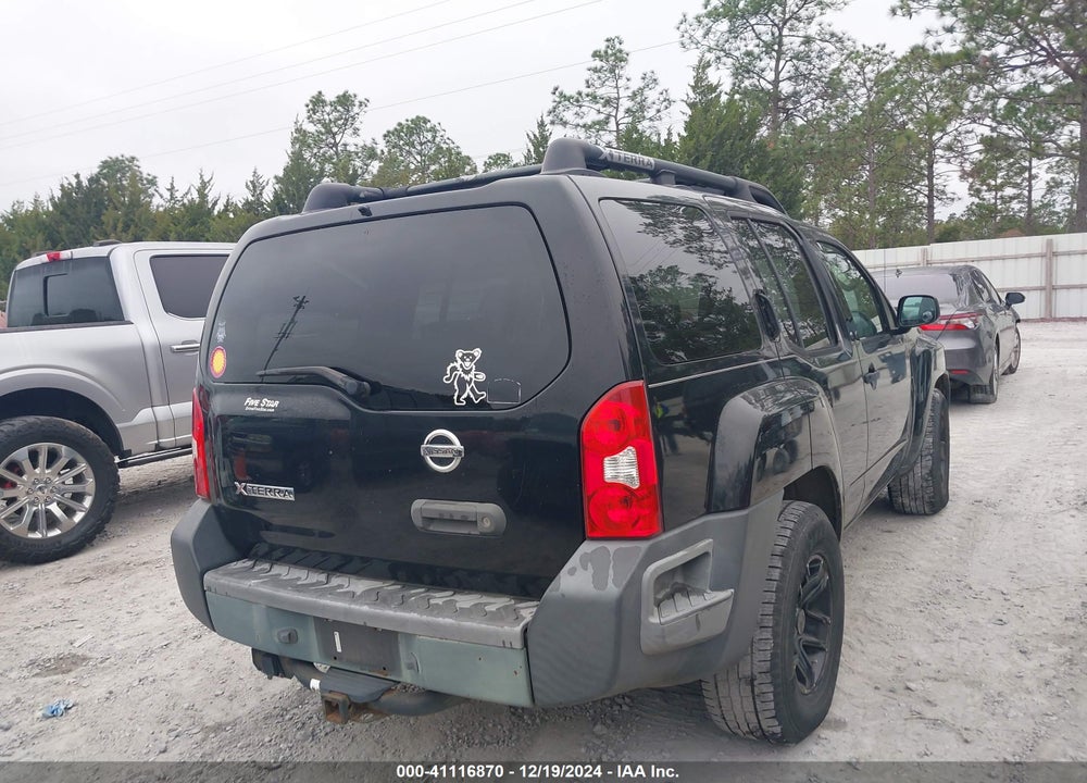 2006 NISSAN XTERRA X VIN: 5N1AN08U06C537452