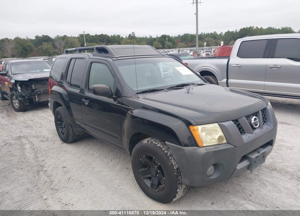 2006 NISSAN XTERRA X VIN: 5N1AN08U06C537452