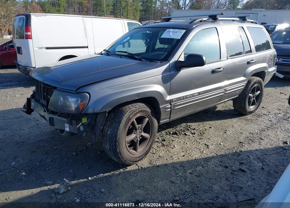 2002 JEEP GRAND CHEROKEE LIMITED VIN: 1J4GW58N72C154971