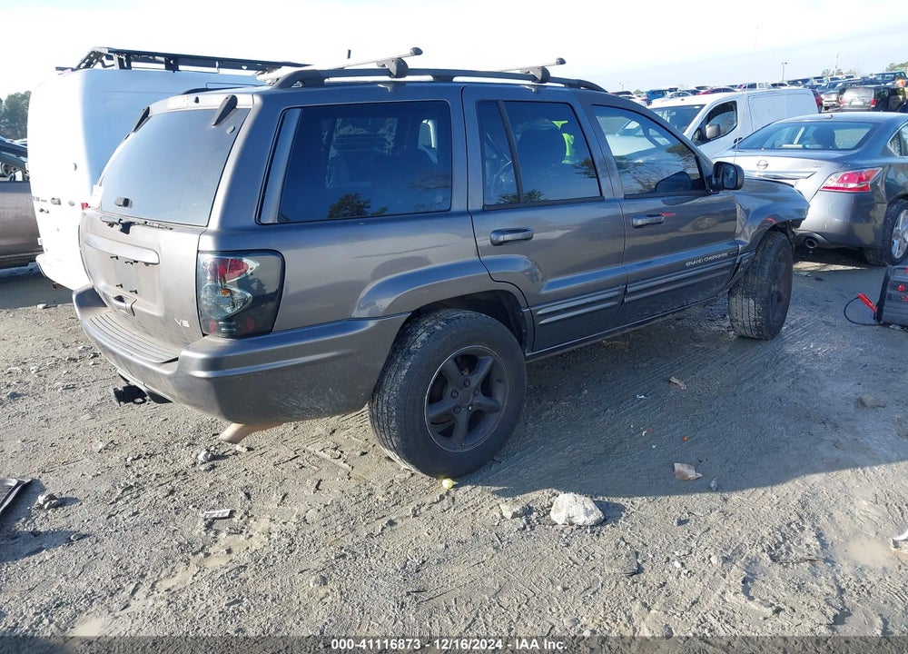 2002 JEEP GRAND CHEROKEE LIMITED VIN: 1J4GW58N72C154971