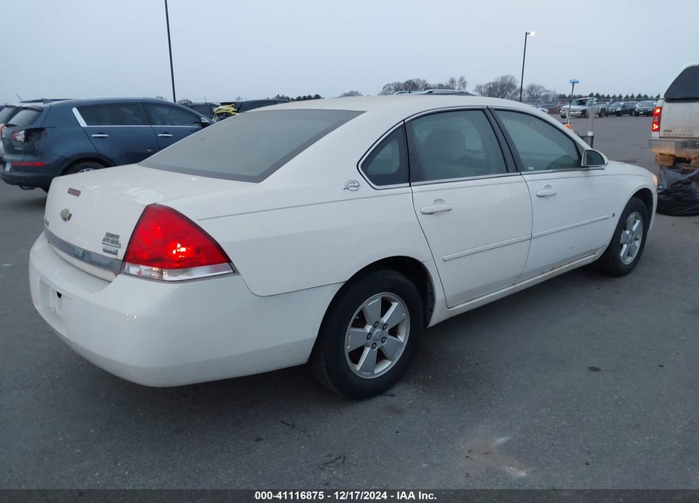 2007 CHEVROLET IMPALA LT VIN: 2G1WT58K779112338