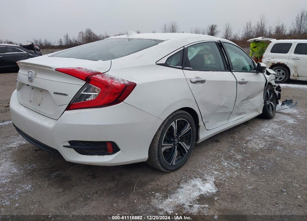 2016 HONDA CIVIC TOURING VIN: 19XFC1F95GE206428