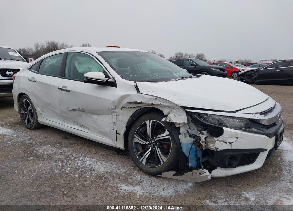 2016 HONDA CIVIC TOURING VIN: 19XFC1F95GE206428