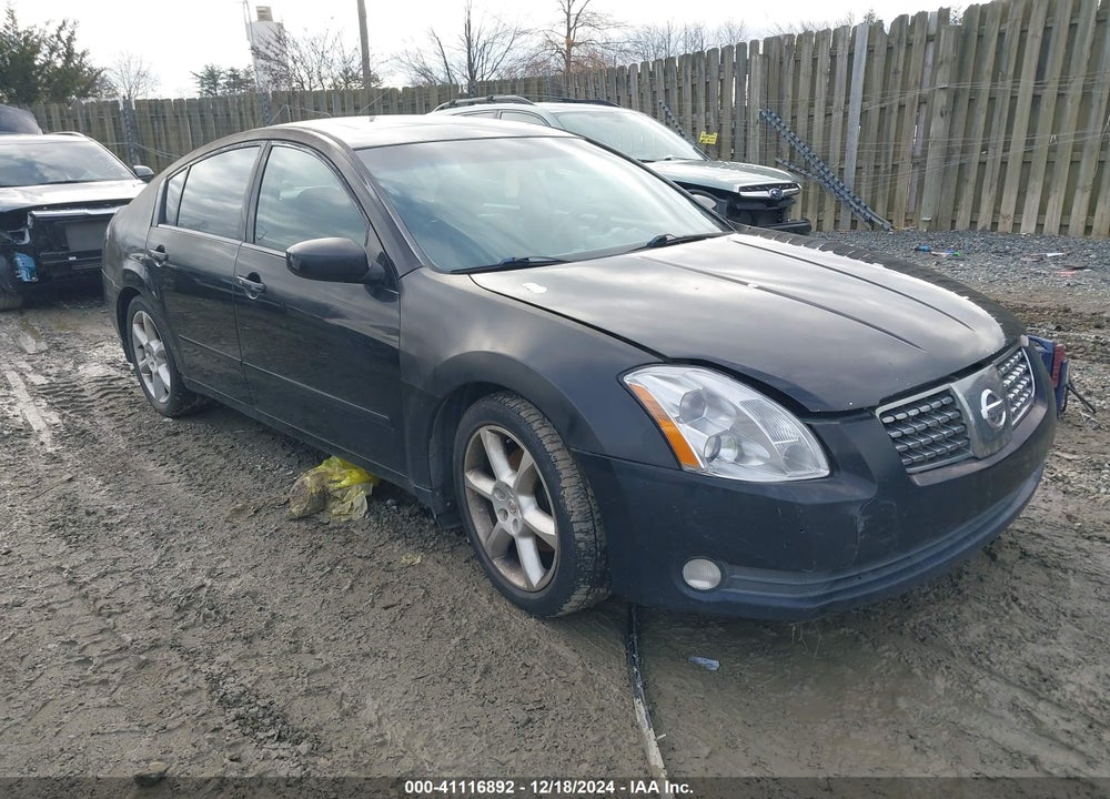 2004 NISSAN MAXIMA 3.5 SE VIN: 1N4BA41E04C860756