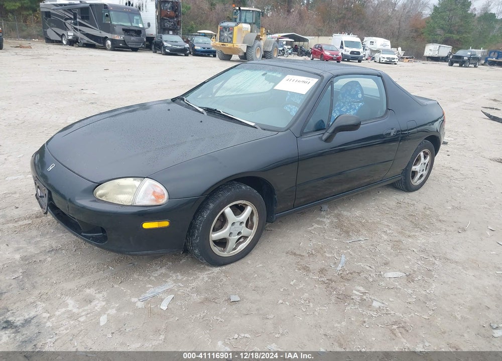 1997 HONDA DEL SOL SI VIN: JHMEH6165VS001997