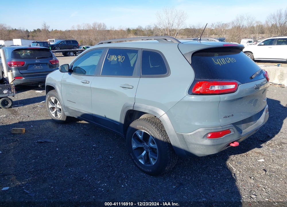 2014 JEEP CHEROKEE TRAILHAWK VIN: 1C4PJMBB8EW280868