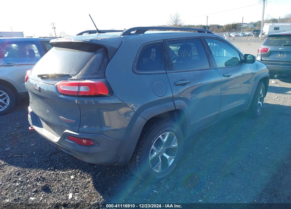 2014 JEEP CHEROKEE TRAILHAWK VIN: 1C4PJMBB8EW280868