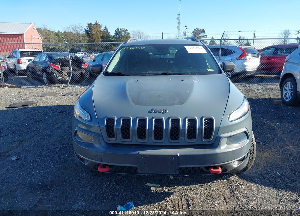 2014 JEEP CHEROKEE TRAILHAWK VIN: 1C4PJMBB8EW280868