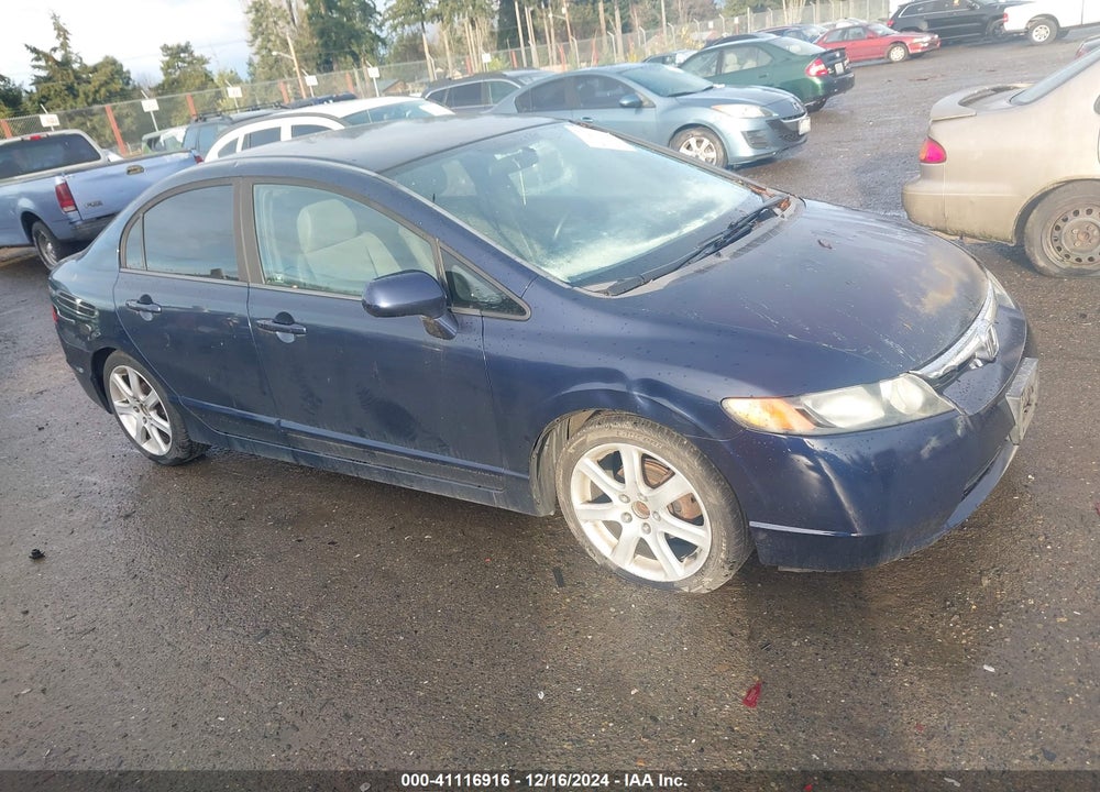 2008 HONDA CIVIC LX VIN: 1HGFA16598L007301