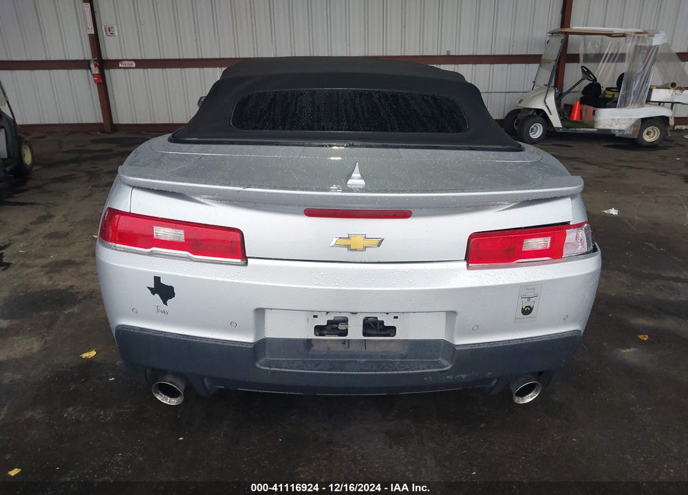 2015 CHEVROLET CAMARO VIN: 2G1FD3D33F9229817