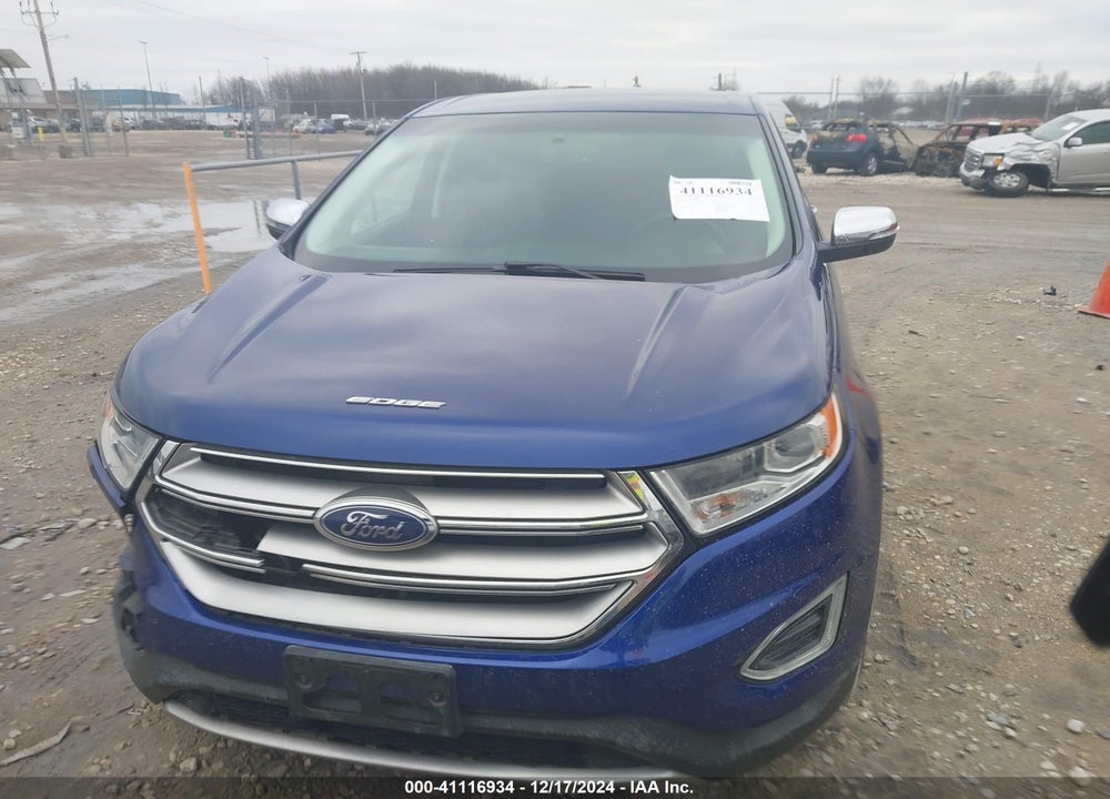 2015 FORD EDGE SEL VIN: 2FMTK4J92FBB19912