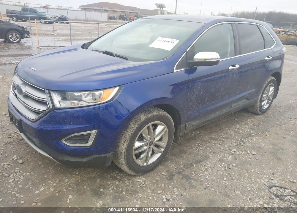 2015 FORD EDGE SEL VIN: 2FMTK4J92FBB19912